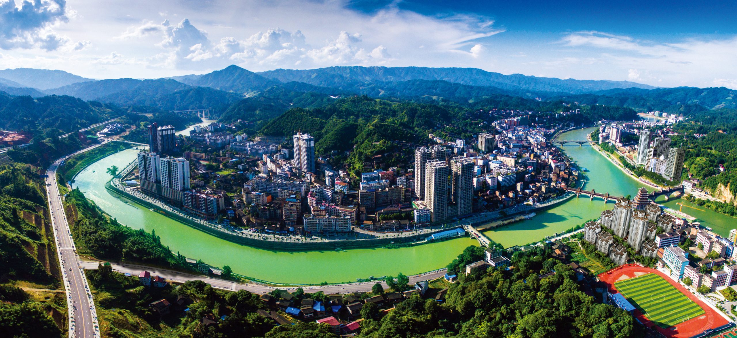 锦屏县城新貌 P